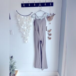 Flair Jumpsuit. Muted Grey. Size XS.